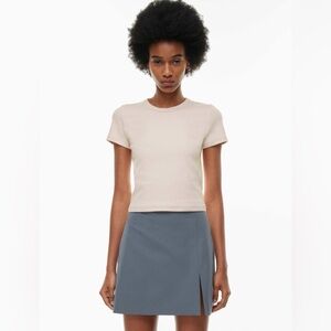 Aritzia I Sunday’s Best Tatiana Blue Mini Skirt I Size 6